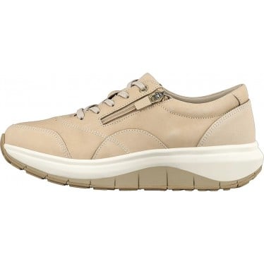 DEPORTIVA JOYA VENICE ZIP W BEIGE