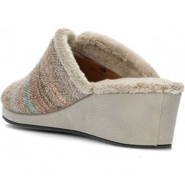 Pantuflas para mujer Garzón 175524 Fancywool TAUPE