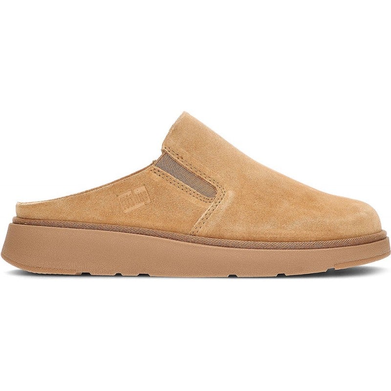 Zuecos para mujer FITFLOP IF6 Elástico TAN
