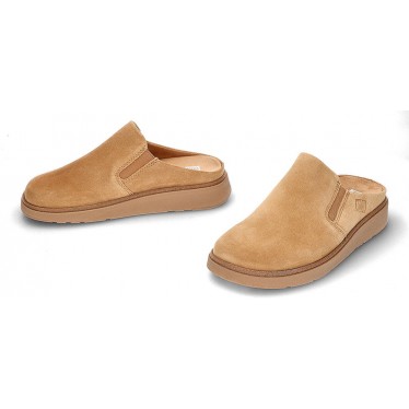 Zuecos para mujer FITFLOP IF6 Elástico TAN