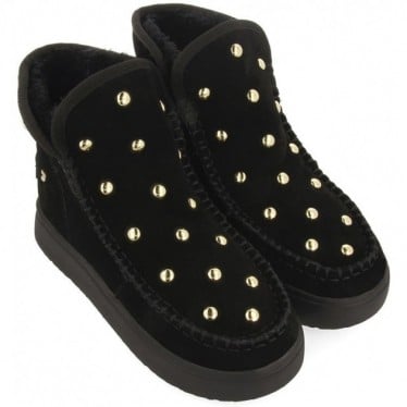 Botas con tachuelas GIOSEPPO Schodack 73701 NEGRO