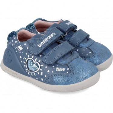 Deportivas de niña Biomecanics 241163 Corazón PETROL