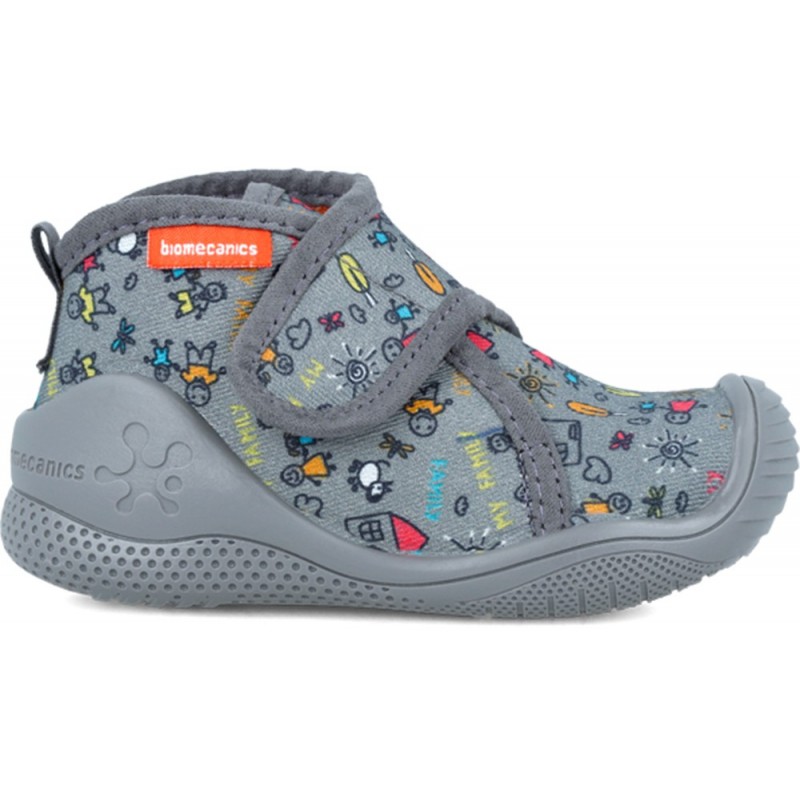 Pantuflas para bebé Biomecanics 241156 My family GRIS