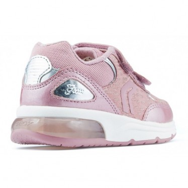 ZAPATILLAS GEOX SPACECLUB LUCES ANTIQUE_ROSE