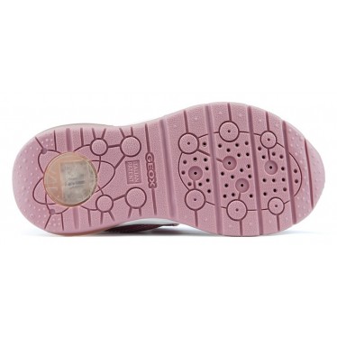 ZAPATILLAS GEOX SPACECLUB LUCES ANTIQUE_ROSE