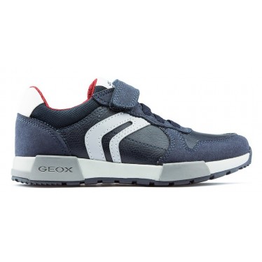 ZAPATILLAS GEOX JR ALFIER NAVY_GREY