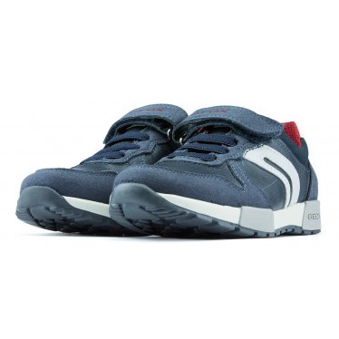 ZAPATILLAS GEOX JR ALFIER NAVY_GREY