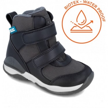 Botines para chico Biomecanics 241257 Waterproof NEGRO_A054