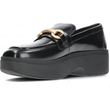 Mocasines para mujer FitFlop HY3 F-LUMA BLACK