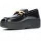 Mocasines para mujer FitFlop HY3 F-LUMA BLACK