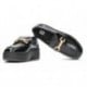 Mocasines para mujer FitFlop HY3 F-LUMA BLACK