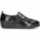 Mocasines para mujer Doctor Cutillas 60338 Elásticos NEGRO