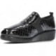 Mocasines para mujer Doctor Cutillas 60338 Elásticos NEGRO
