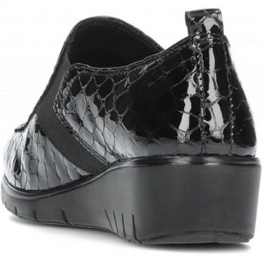 Mocasines para mujer Doctor Cutillas 60338 Elásticos NEGRO