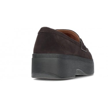 Mocasines para mujer FitFlop II8 F-LUMA CHOCOLATE