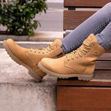 BOTAS PANAMA JACK FRISIA CAMEL