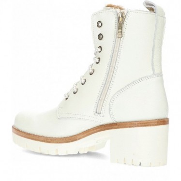 BOTAS PANAMA JACK HAIRY PADMA BLANCO