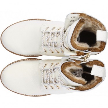 BOTAS PANAMA JACK HAIRY PADMA BLANCO