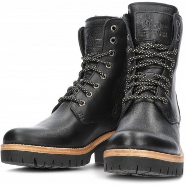 BOTAS PANAMA JACK HAIRY PADMA NEGRO