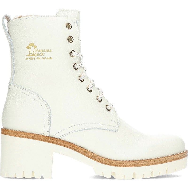 BOTAS PANAMA JACK HAIRY PADMA BLANCO_B12