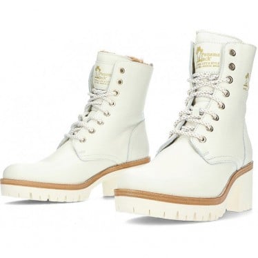 BOTAS PANAMA JACK HAIRY PADMA BLANCO_B12