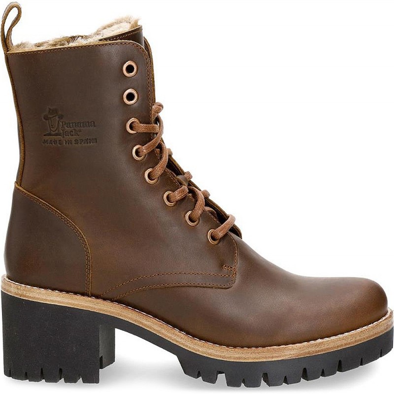 BOTAS PANAMA JACK HAIRY PADMA CUERO