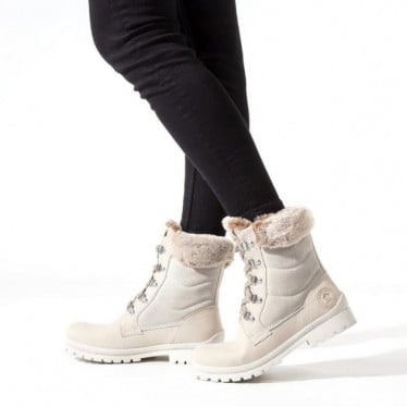 BOTAS PANAMA JACK TUSCANI WHITE