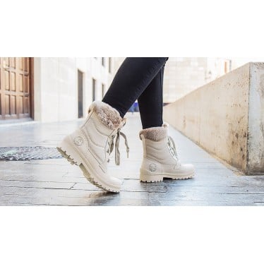 BOTAS PANAMA JACK TUSCANI WHITE