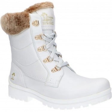 BOTAS PANAMA JACK TUSCANI BLANCO
