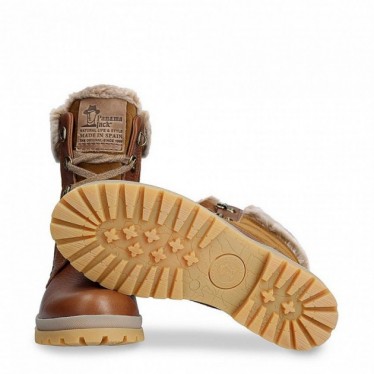 BOTAS PANAMA JACK TUSCANI MARRON