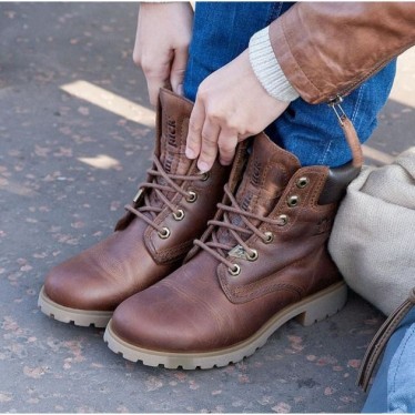 BOTINES PANAMA JACK 03 W CUERO_B168