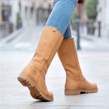BOTAS PANAMA JACK BAMBINA CAMEL