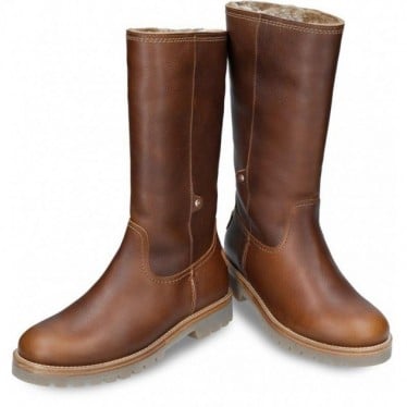 BOTAS PANAMA JACK BAMBINA MARRON