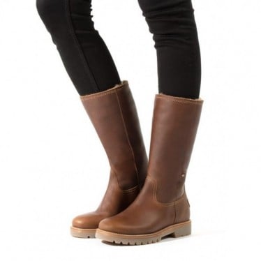 BOTAS PANAMA JACK BAMBINA MARRON