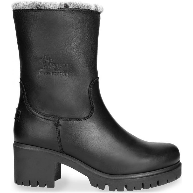 BOTAS PANAMA JACK PIOLA NEGRO