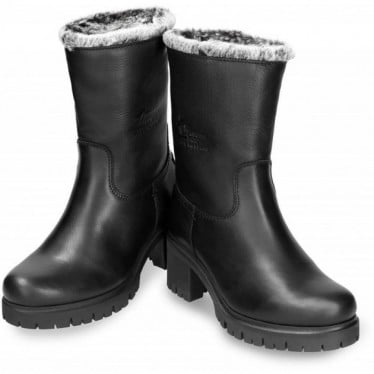 BOTAS PANAMA JACK PIOLA NEGRO
