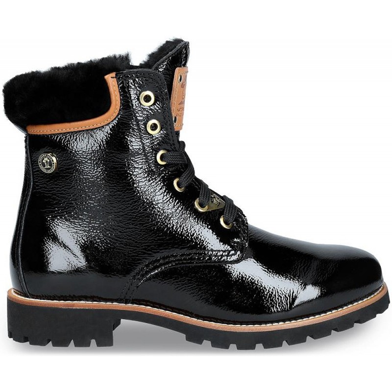 BOTAS BAJAS PANAMA JACK PANAMA03IGLOOW BLACK_PATENT
