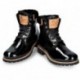 BOTAS BAJAS PANAMA JACK PANAMA03IGLOOW BLACK_PATENT