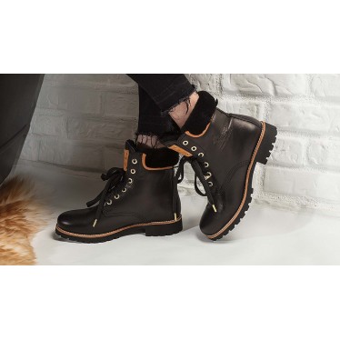 BOTAS BAJAS PANAMA JACK PANAMA03IGLOOW BLACK
