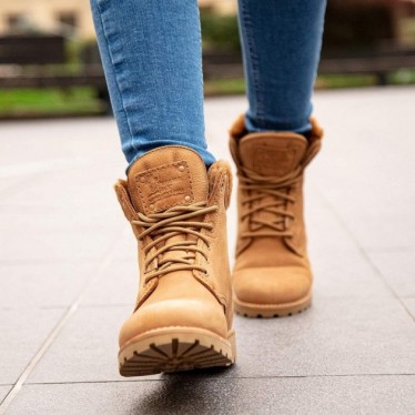 BOTAS BAJAS PANAMA JACK PANAMA03IGLOOW MARRON