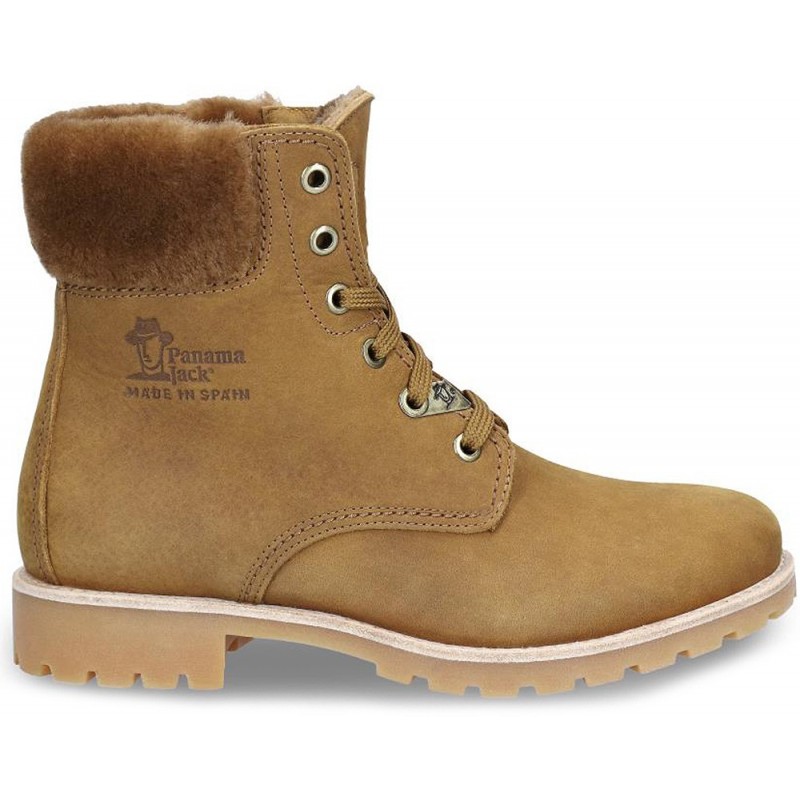 BOTAS BAJAS PANAMA JACK PANAMA03IGLOOW VINTAGE_OCRE