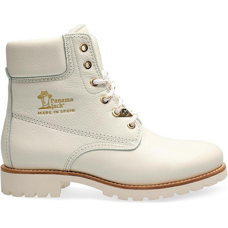 BOTAS BAJAS PANAMA JACK PANAMA03IGLOOW BLANCO