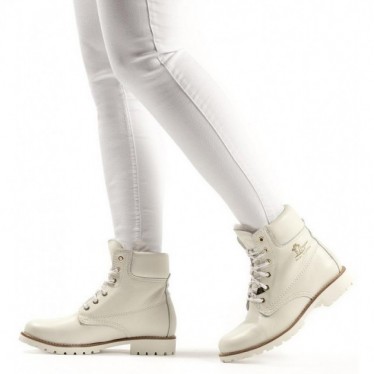 BOTAS BAJAS PANAMA JACK PANAMA03IGLOOW BLANCO