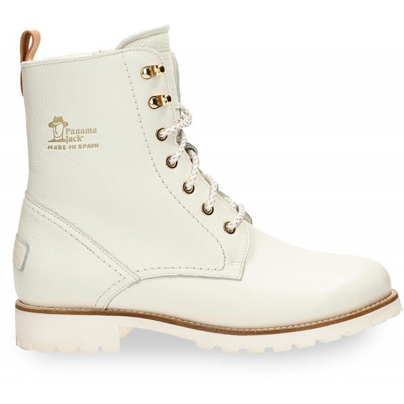 BOTAS PANAMA JACK FARA IGLOO TRAV WHITE