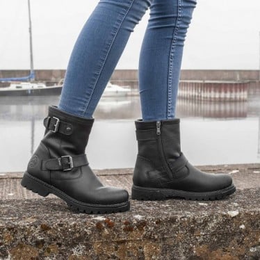 BOTA PANAMA JACK FELINA IGLOO BLACK_B18