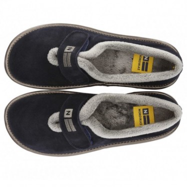 PANTUFLAS NORDIKAS AFELPADO TOP LINE 6348 MARINO