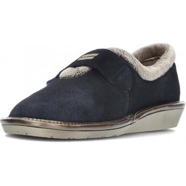 PANTUFLAS NORDIKAS AFELPADO TOP LINE 6348 AZUL_MARINO