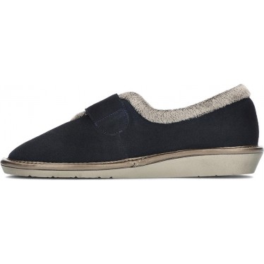 PANTUFLAS NORDIKAS AFELPADO TOP LINE 6348 AZUL_MARINO