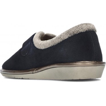 PANTUFLAS NORDIKAS AFELPADO TOP LINE 6348 AZUL_MARINO
