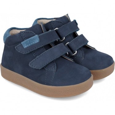 Botines para chico Garvalín 241315 Autoadherente AZUL_MARINO